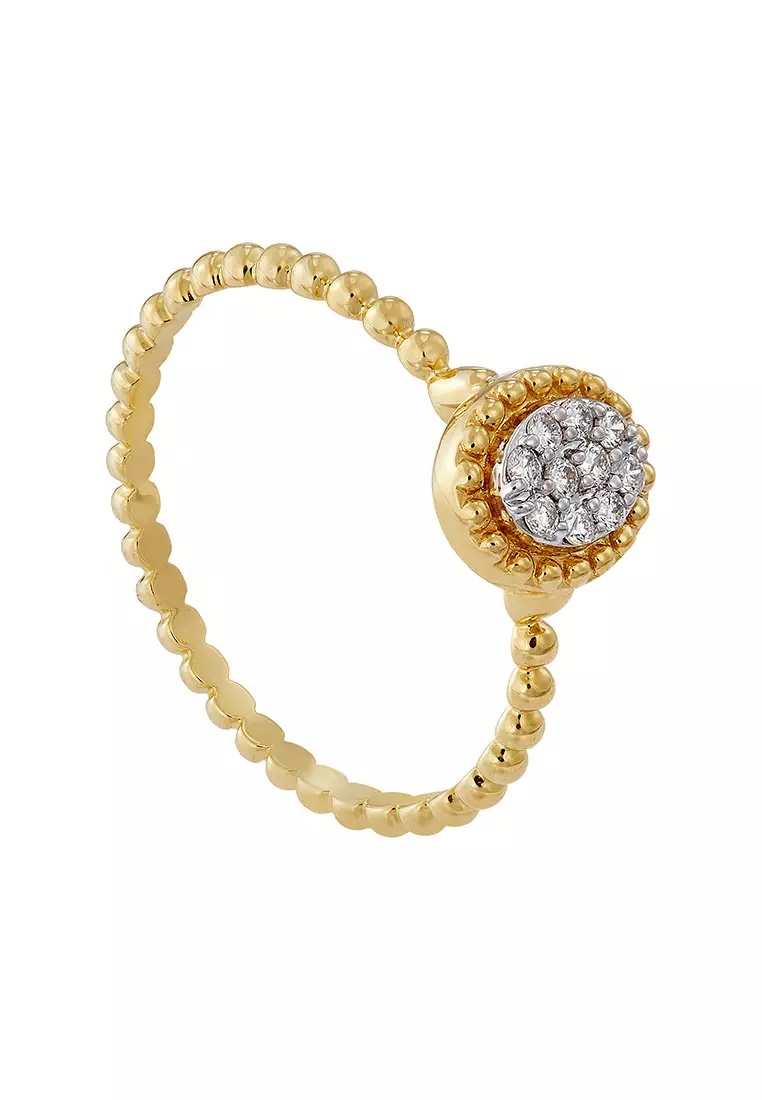 HABIB MYRA | Diamond Ring in 375/9K Yellow Gold 268520124