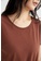 DeFacto brown Short Sleeve Mini Cotton Dress 7209AAAC335219GS_5