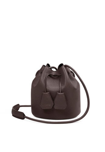 Buy Rabeanco Rabeanco Space Small Shoulder Bag Brown 2021 Online Zalora Singapore