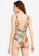 PINK N' PROPER orange Norma Tropical Plunge Swimsuit E3046USE8C65DAGS_2