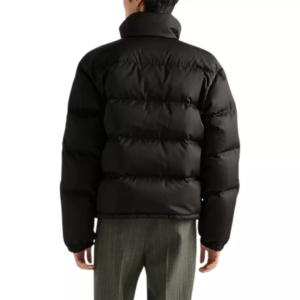 Medium-Weight Re-Nylon Down Jacket Black