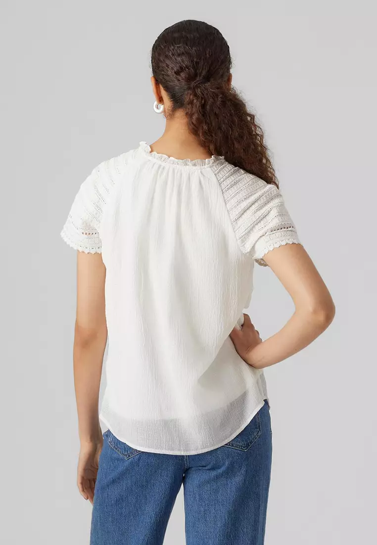 Vero Moda Sara Midi Top 2024 Buy Vero Moda Online ZALORA Hong Kong