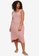 Trendyol pink Plus Size Midi Dress B9DE7AA6B3B9BBGS_1