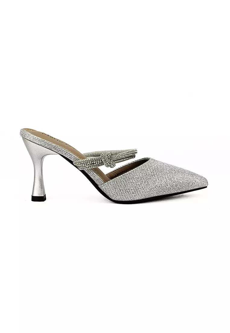 Discount on Mario D' boro Runway  shoes - SKU: Women's Evening Sandals LW 25706 Silver C44