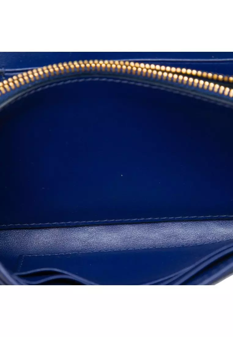 Pre-Loved Prada Impuntu Tessuto Wallet On Strap