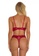 LYCKA red LEB1413-Lady Sexy Lace Lingerie Sleepwear Two Pieces Set-Red 0D42DUSE3C86A5GS_3