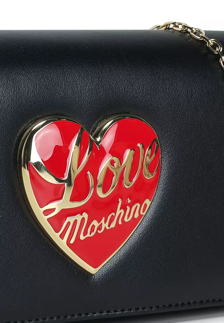 愛心鏈條斜孭袋 (nt)