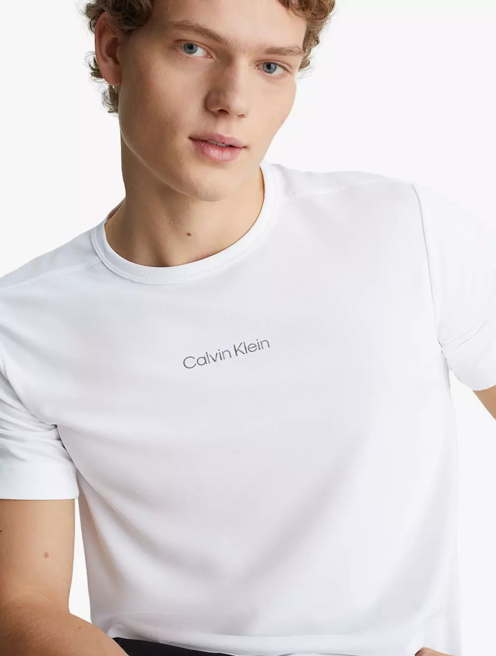Calvin Klein Sport - Gym T-Shirt - White - White