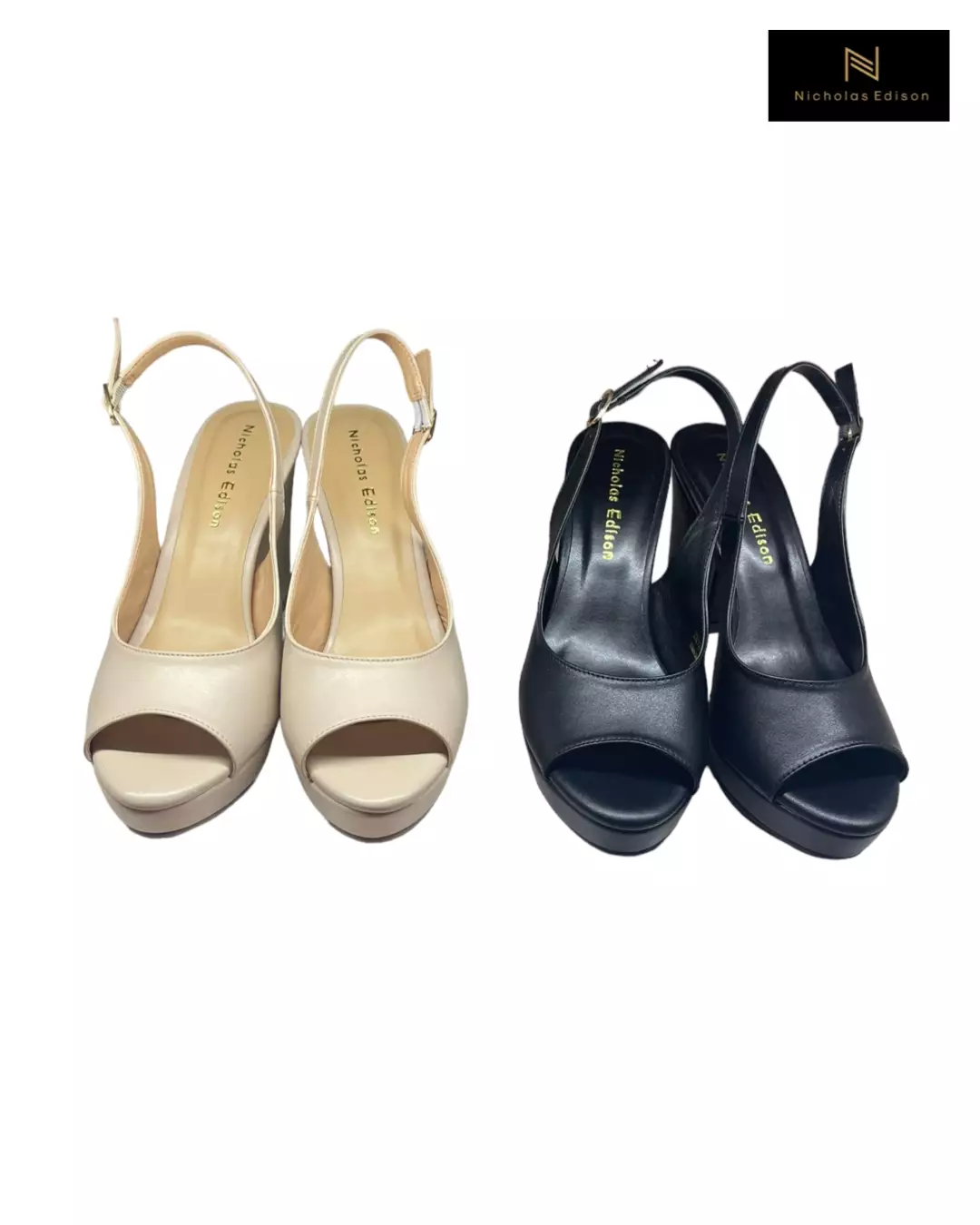 Nicholas Edison Heel Leah Black