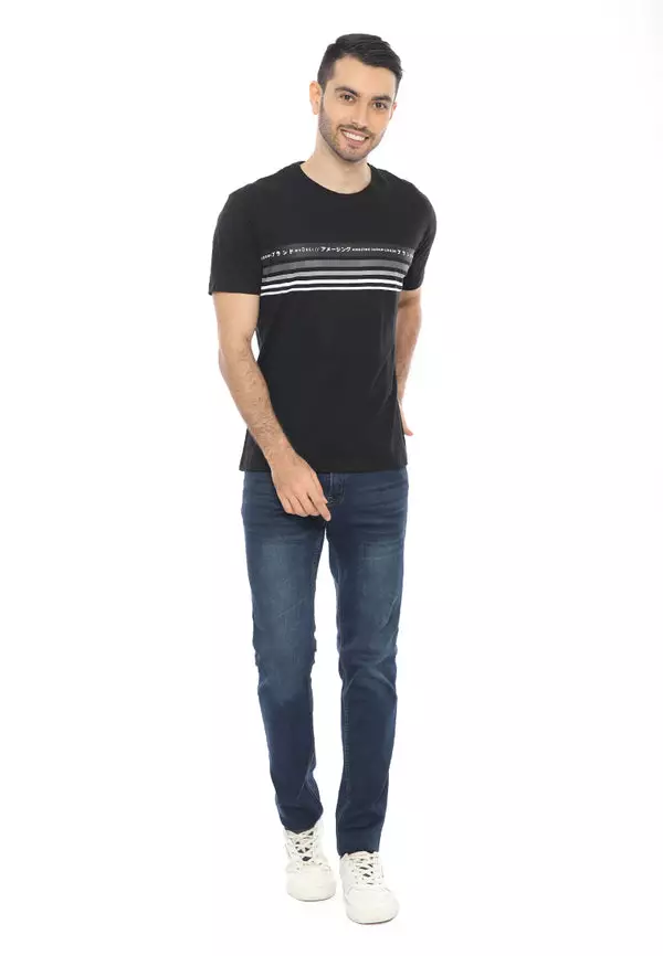 Ryusei Tshirt Yamagata Black