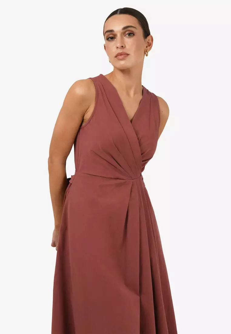 Nattai Crossover Dress