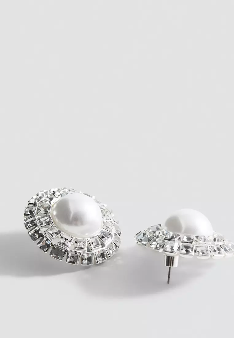 Combined Pearl Earrings