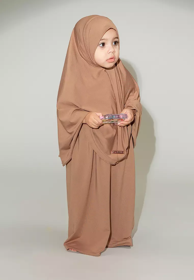 Shameera Prayer Set Kids Series 2 Hazelnut (1-2 Tahun)