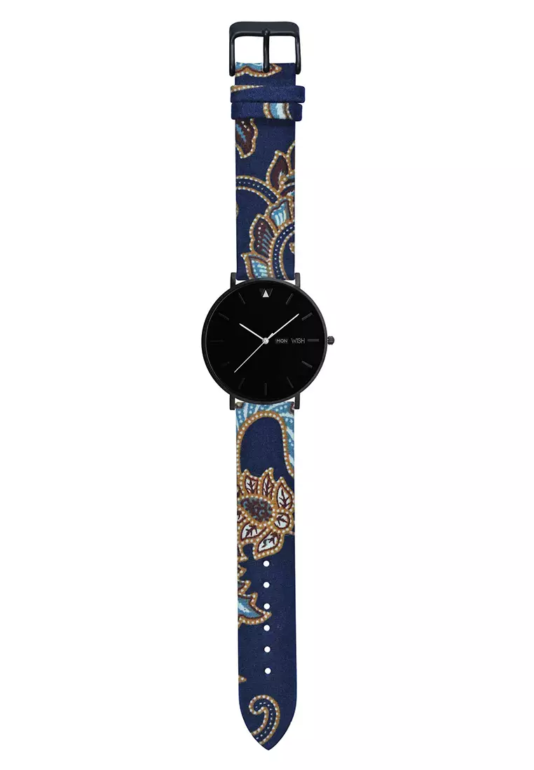 Jam Tangan Batik Pria Wish W3003M/12B