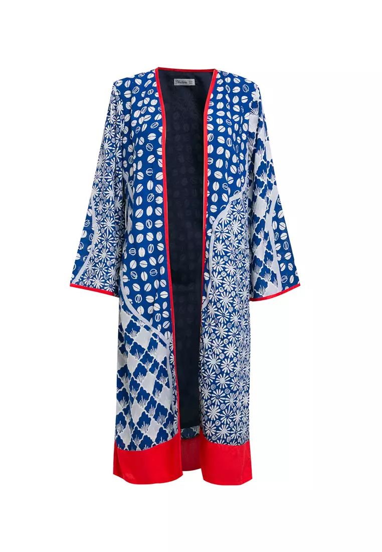 Blazer Batik Wanita - Bhatara Batik Keisya - Atasan Batik Modern Lengan Panjang