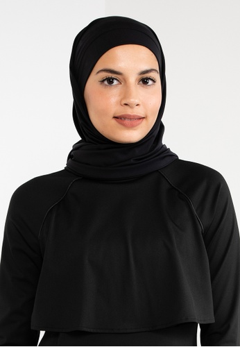 Zalia black Active Swim Inner Hijab DFFF9AA219609EGS_1