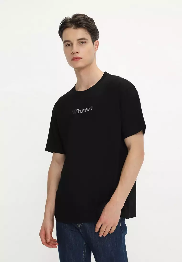 NX T-Shirt Cotton Combed Tebal Sablon Bordir Pria 207370351