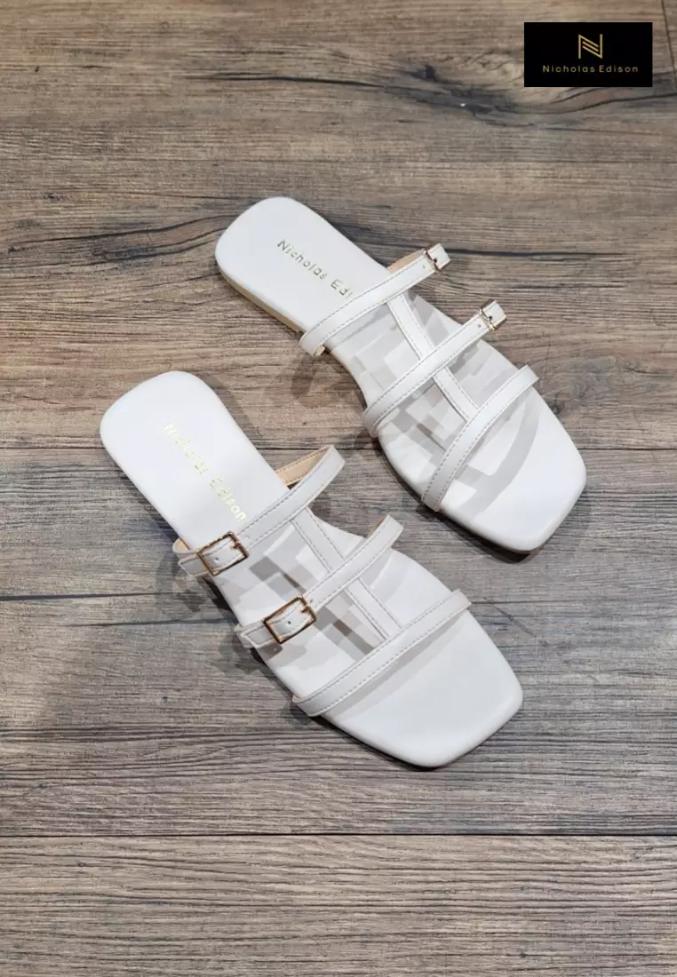 Nicholas Edison Sandal Hope Cream