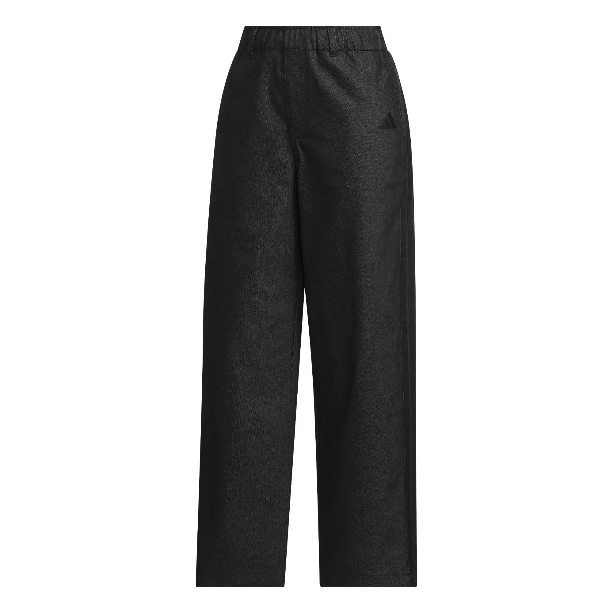 Buy ADIDAS Lifestyle STADIUM CHROME DENIM LOOSE FIT PANTS Women