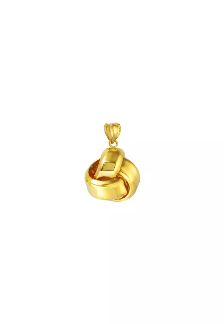 TOMEI Lusso Italia Knot Pendant, Yellow Gold 916