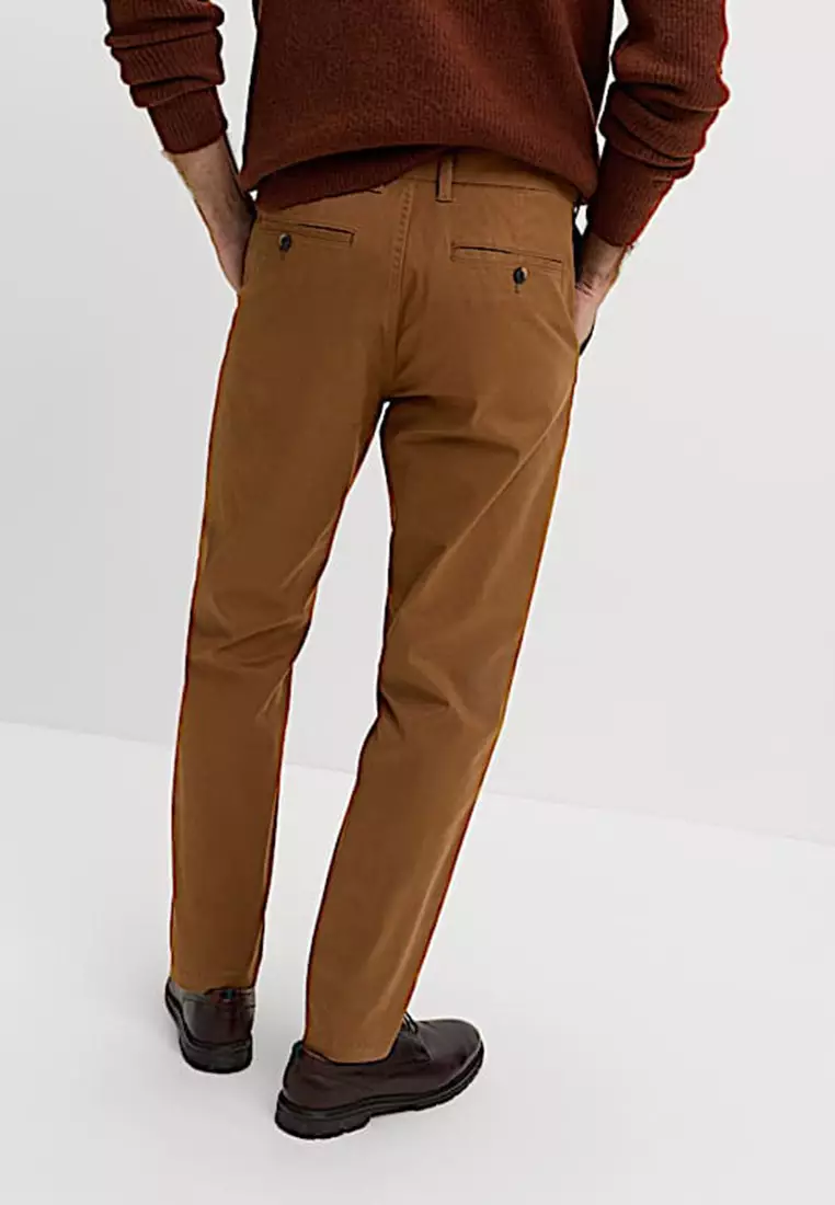 Regular Fit Twill Chinos