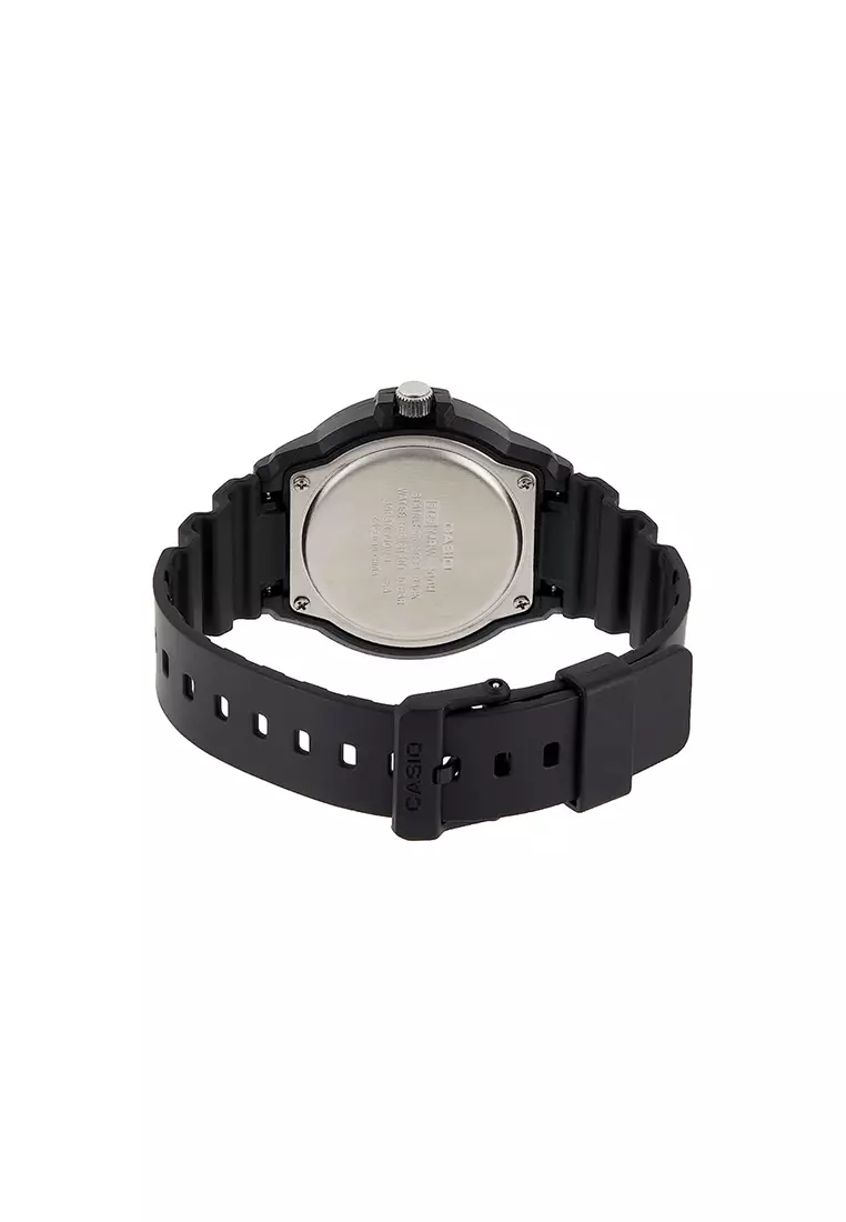 MRW-210H-3BV Men Analog Watch Black Resin Band