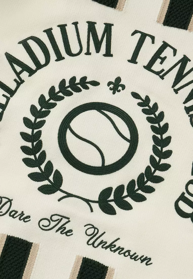 WOMEN'S LOGO COLOR BLOCKS CARDIGAN