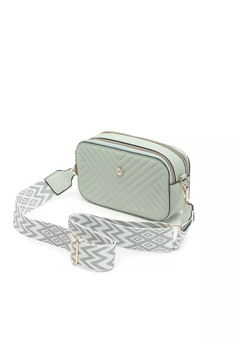 Women's Sling Bag / Crossbody Bag - Green