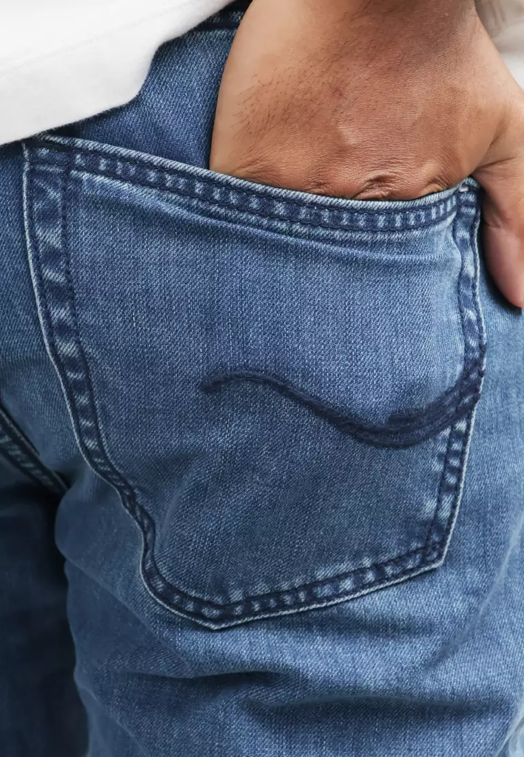 Used 1968 - 515 Celana Panjang Pria Denim Regular Fit Non Stretch Light Stone