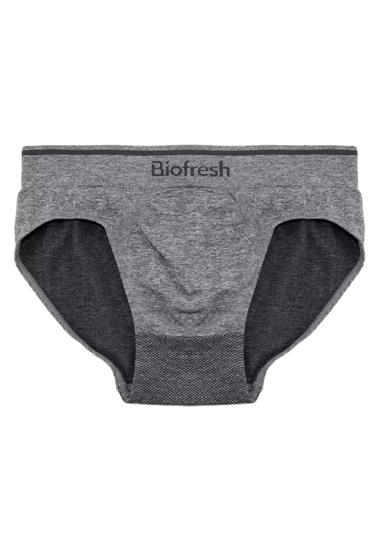 Biofresh Men's Antimicrobial Seamless Bikini Brief 3 pieces in a pack UMBSG11