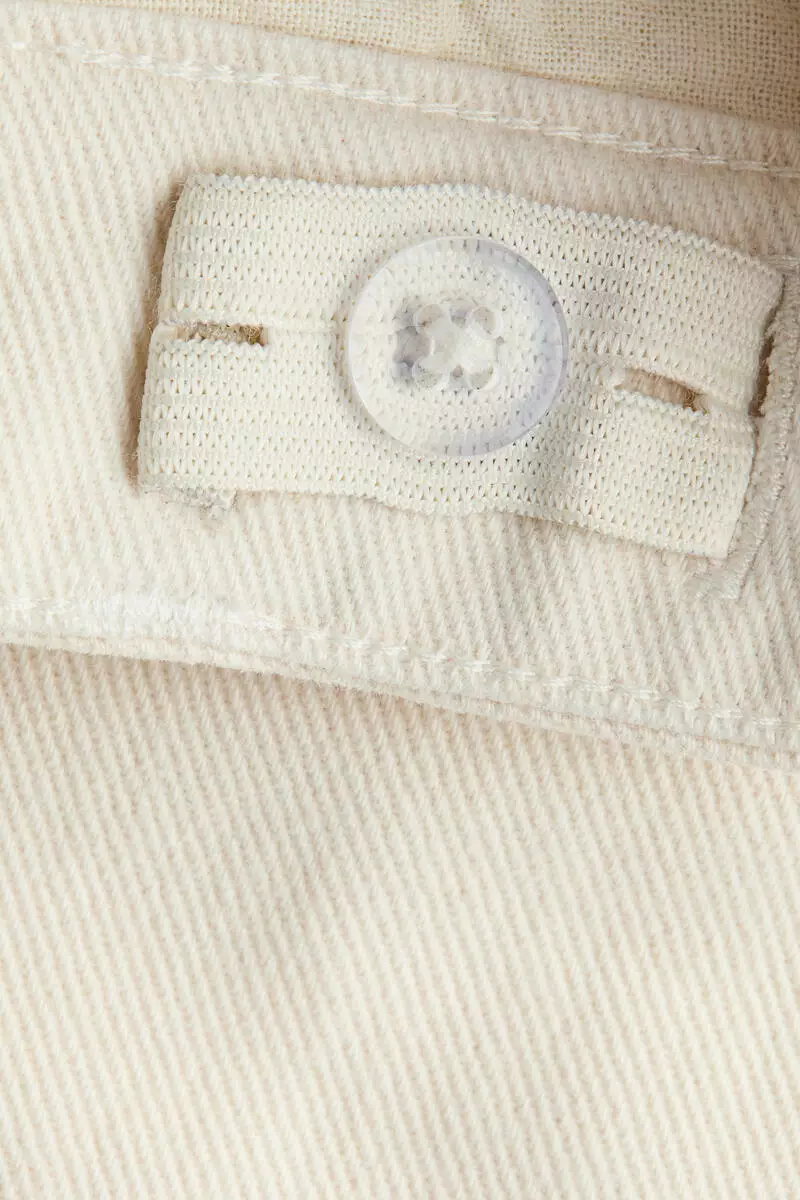 Loose-fit twill shorts