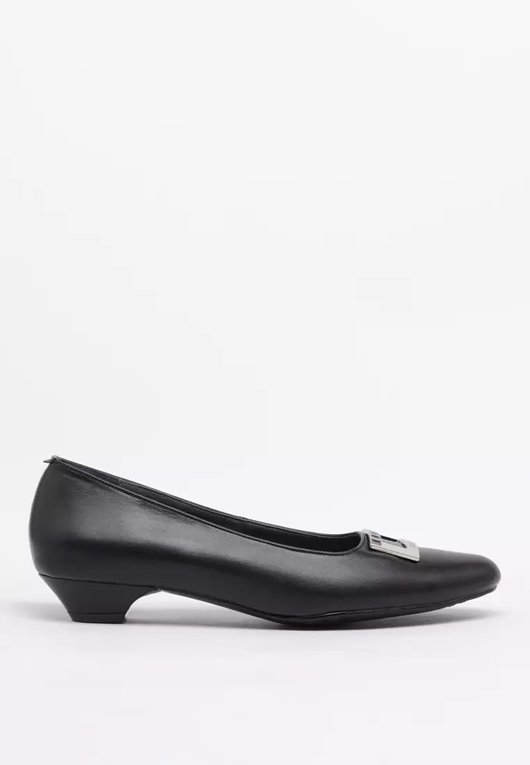 Buccheri Sanna Flat Shoes Wanita Black