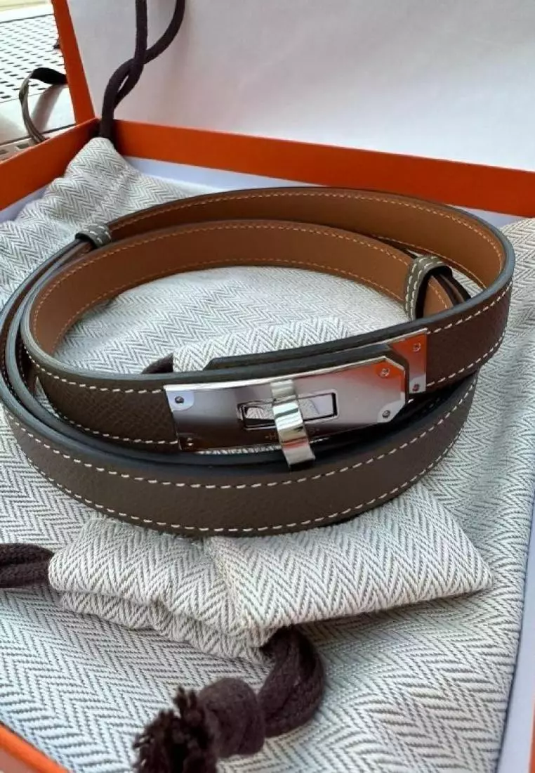 Kelly Belt Etoupe PHW
