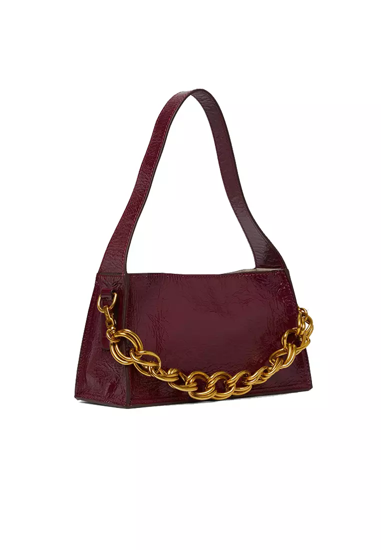 Manu Atelier Mini Kesme Shoulder Bag Burgundy 2022582