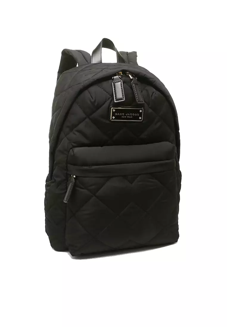 Quilted Nylon Backpack Black M0011321