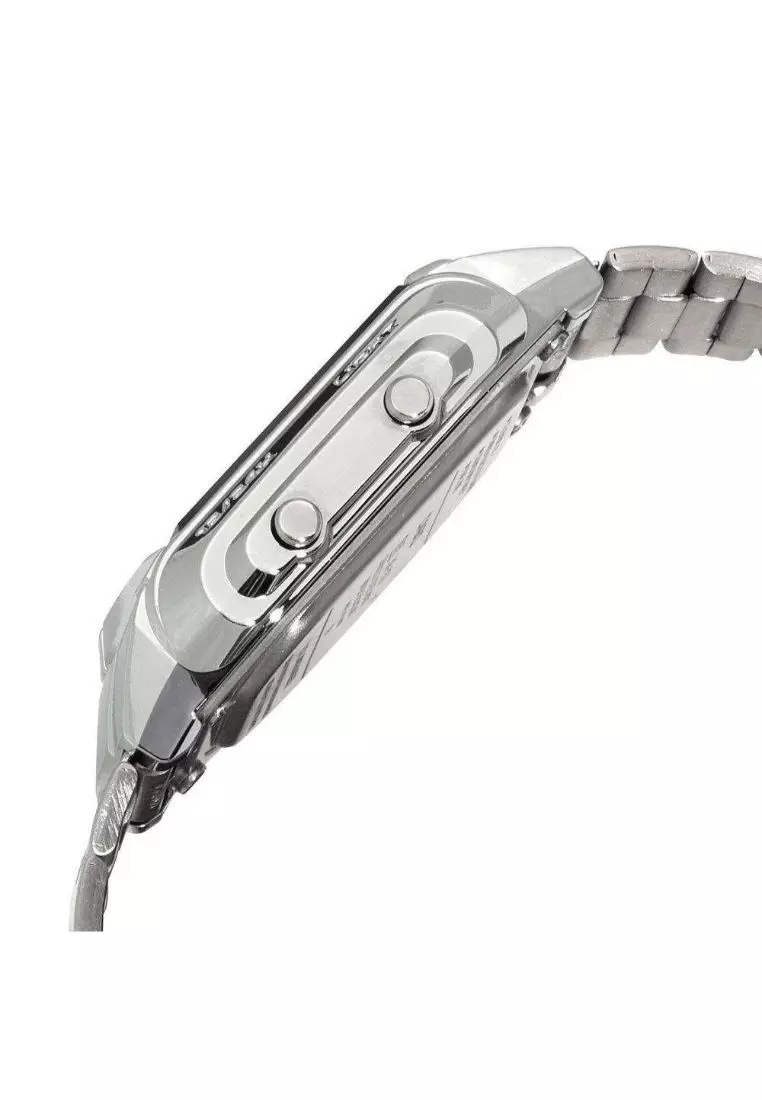 Casio Men's Digital Data Bank Stainless Watch Db520a 1