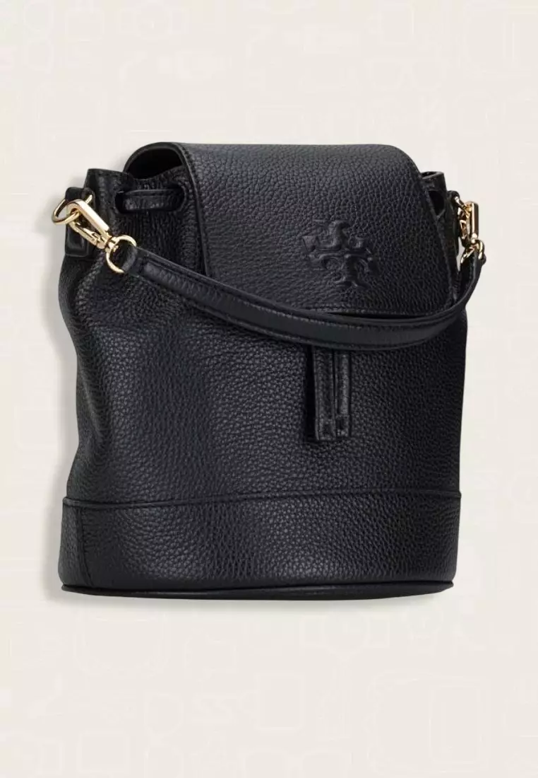 Tory Burch Thea Mini Bucket Backpack Black