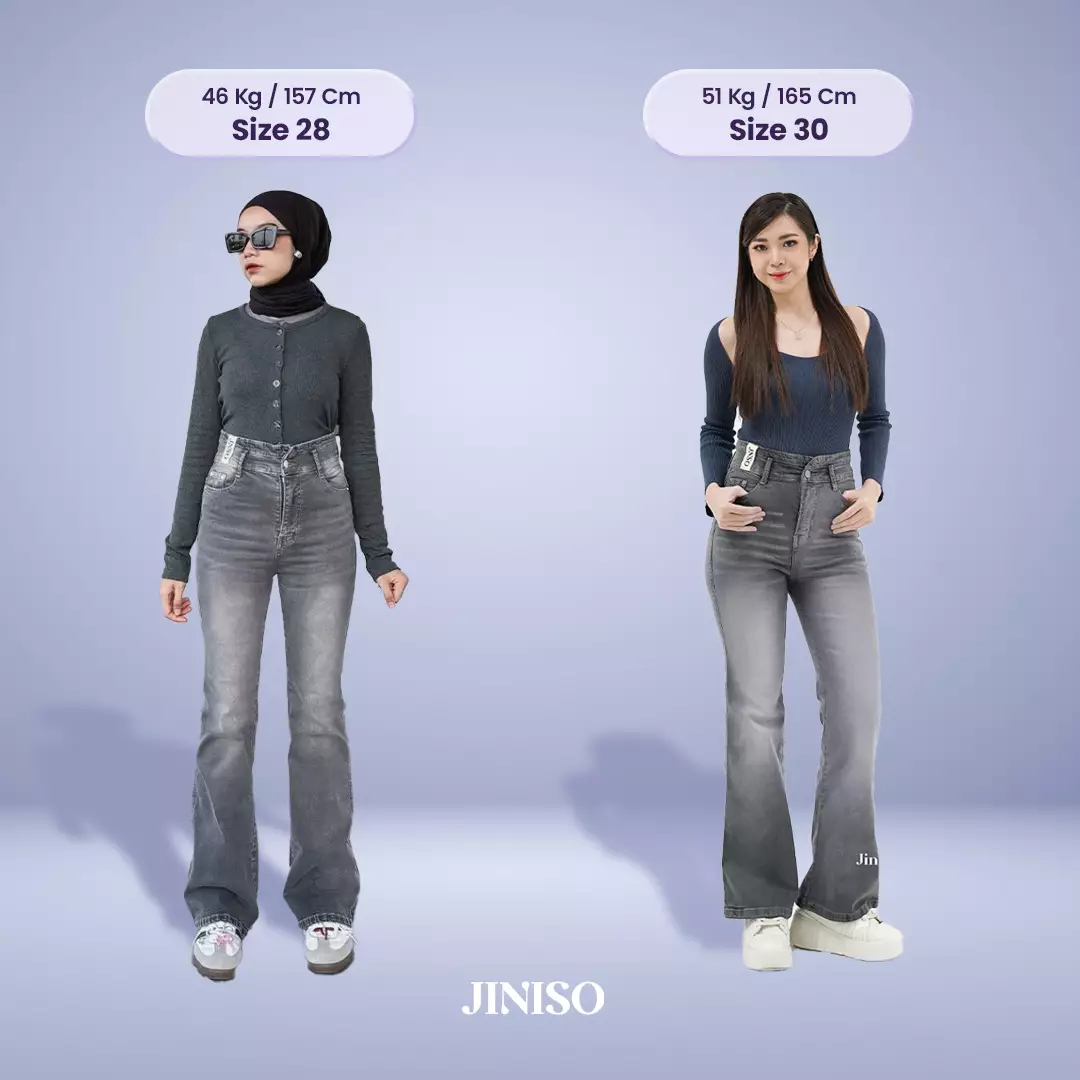 Ultra Highwaist Cutbray Stretch Jeans 616 HANGOUT