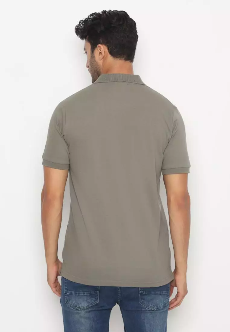 MATSUDA Kaos Polo Shirt Pria Kerah Kushima