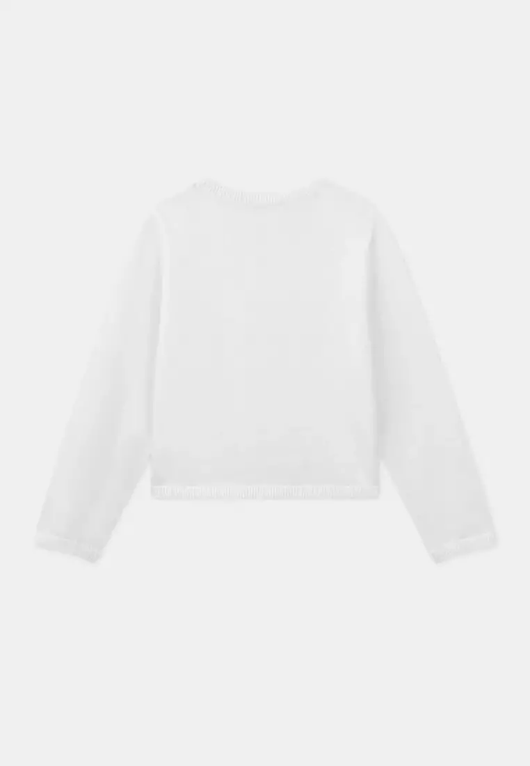 White Cardigan