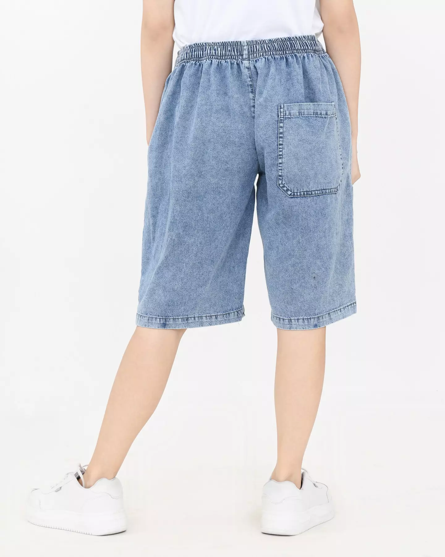 Celana Pendek Wanita - Joey Midi Denim Short Pants