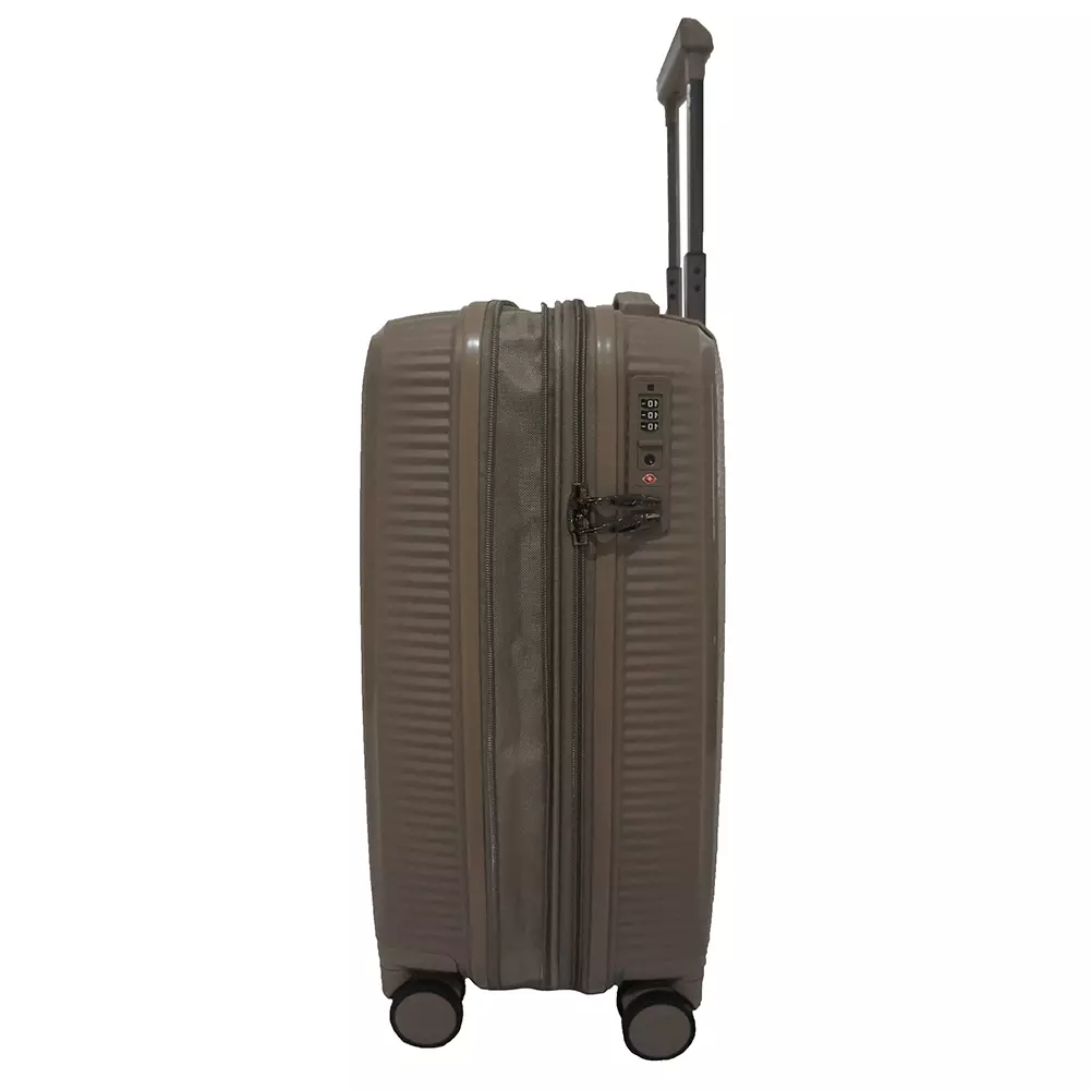 Navy Club Nacio Koper Hardcase - Fiber PP 4 Roda Putar TSA Lock - Size 20 Inch