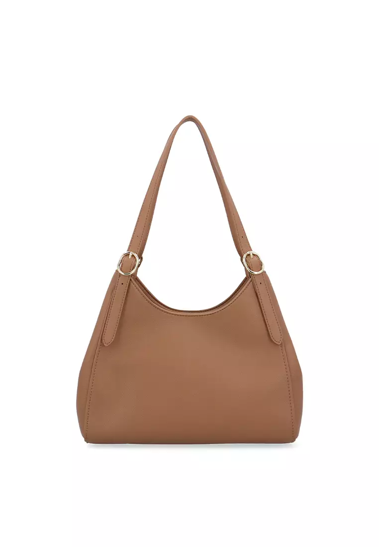 Astra City Shoulder Bag - Medium Brown