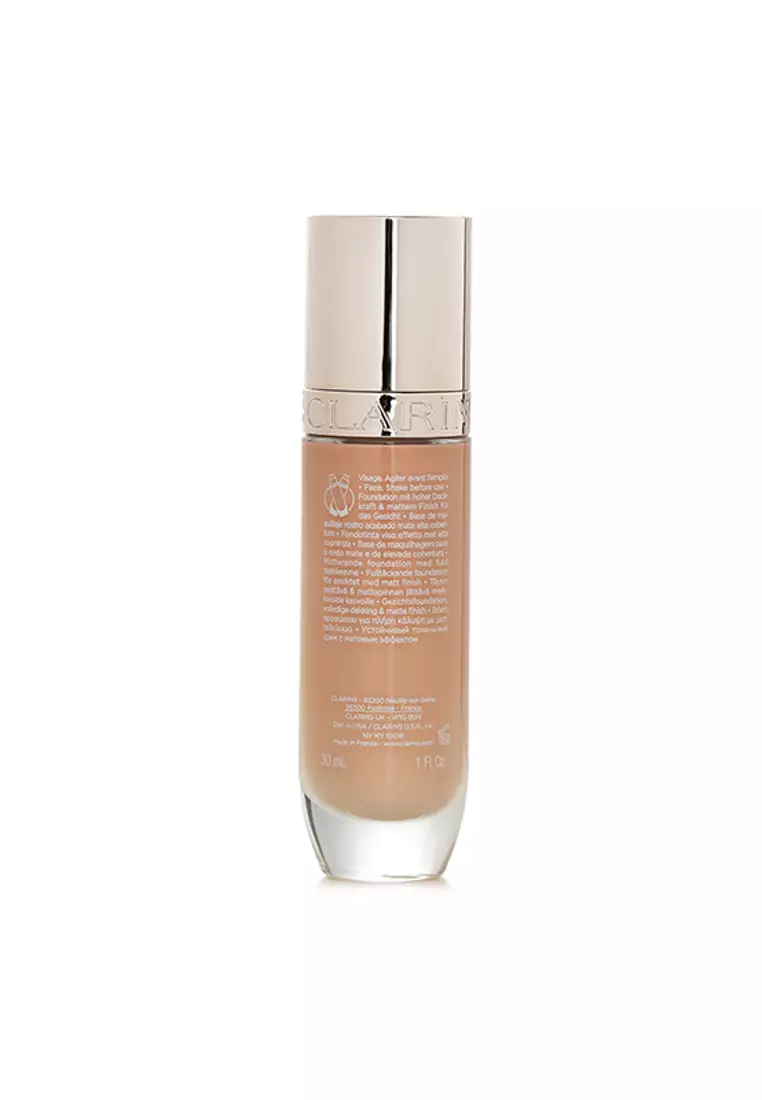 CLARINS - 絲滑透薄精華粉底液 - # 109C 30ml