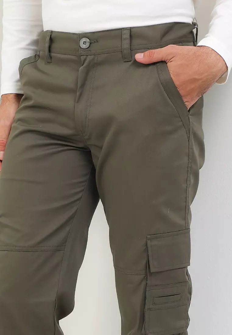 Men Basic Cargo Pants