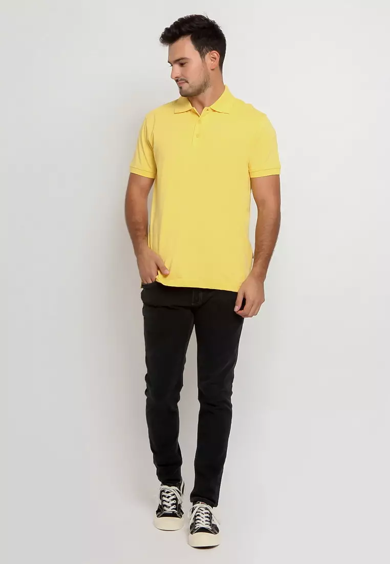 POLICE Polo Shirt Krah Polos Pria 207200191