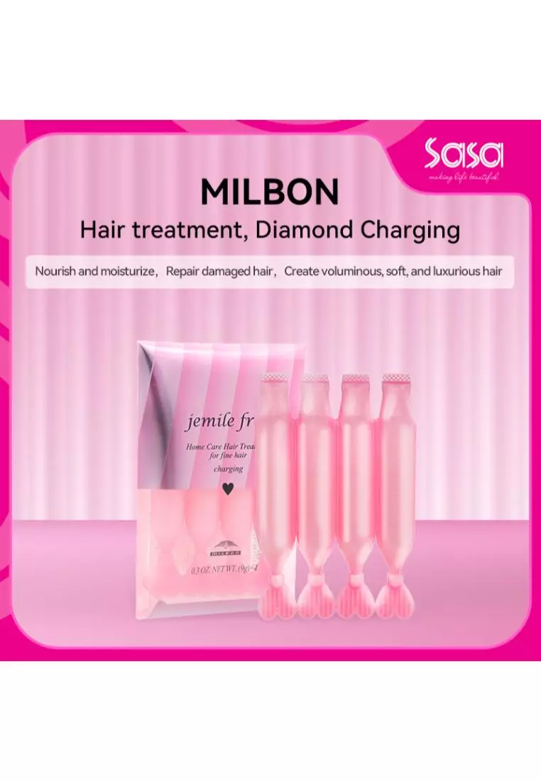 Milbon Hair treatment, Diamond Charging (9g x 4pcs)