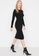 Trendyol black Lace Detailed Knitwear Dress F160DAA7B323A7GS_4