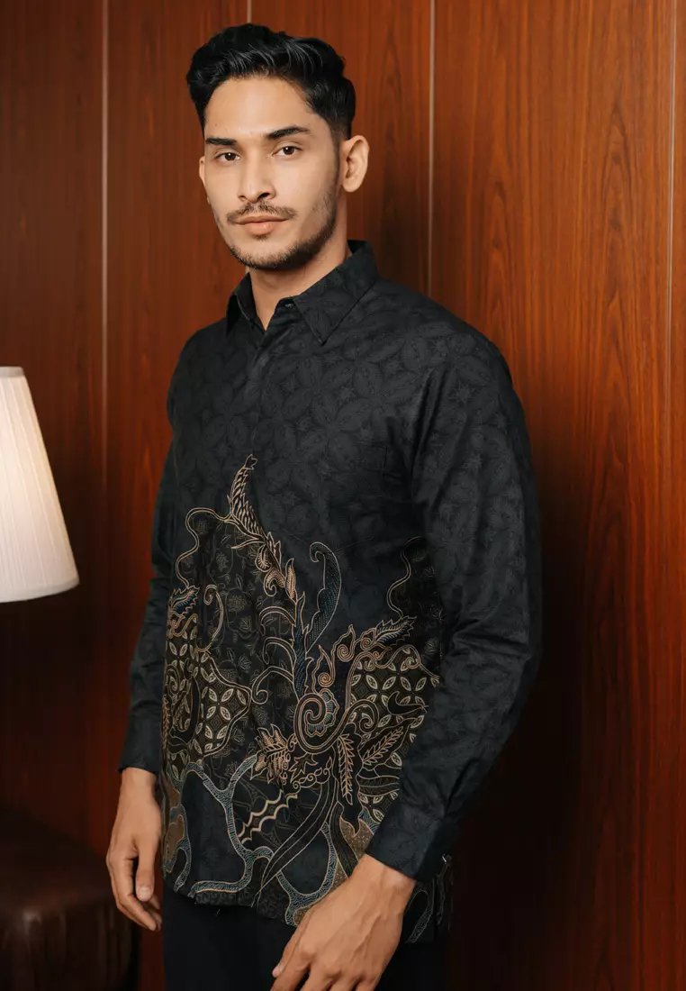 Hadinata Batik Kemeja Panjang Furing Superfine Quraisy Quincy