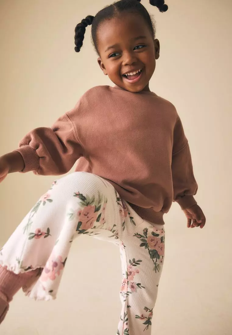 Rib Flare Leggings